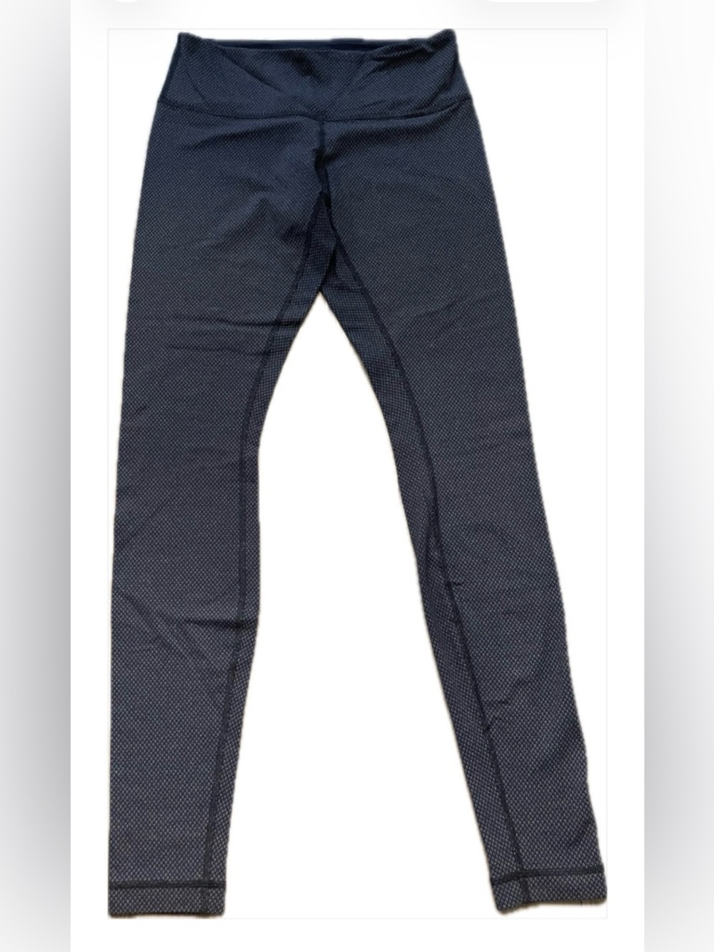 lululemon athletica Navy Microdot Leggings 28”